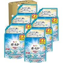 Amazon.co.jp: ボールド 液体【ケース品】大容量 1950g×6袋 フレッシュ